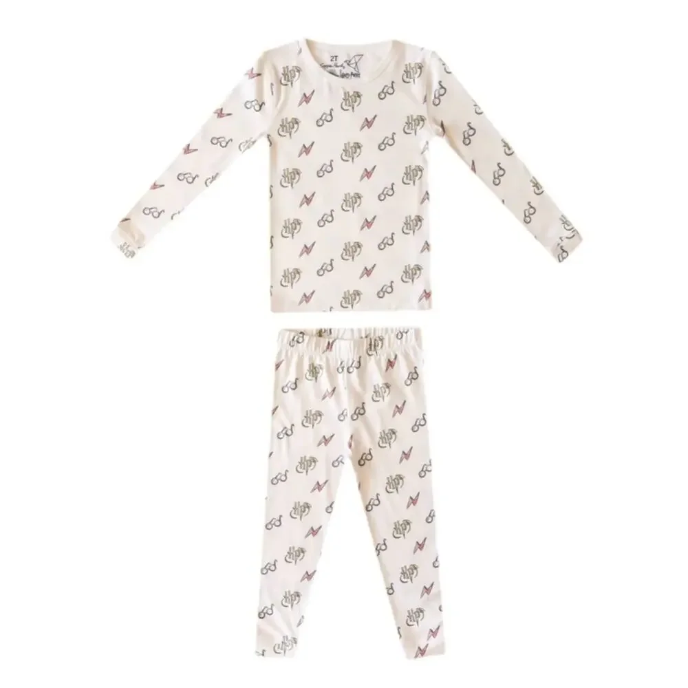 Copper Pearl Harry Potter 2pc Long Sleeve Pajama Set Ultra Soft Size 3T